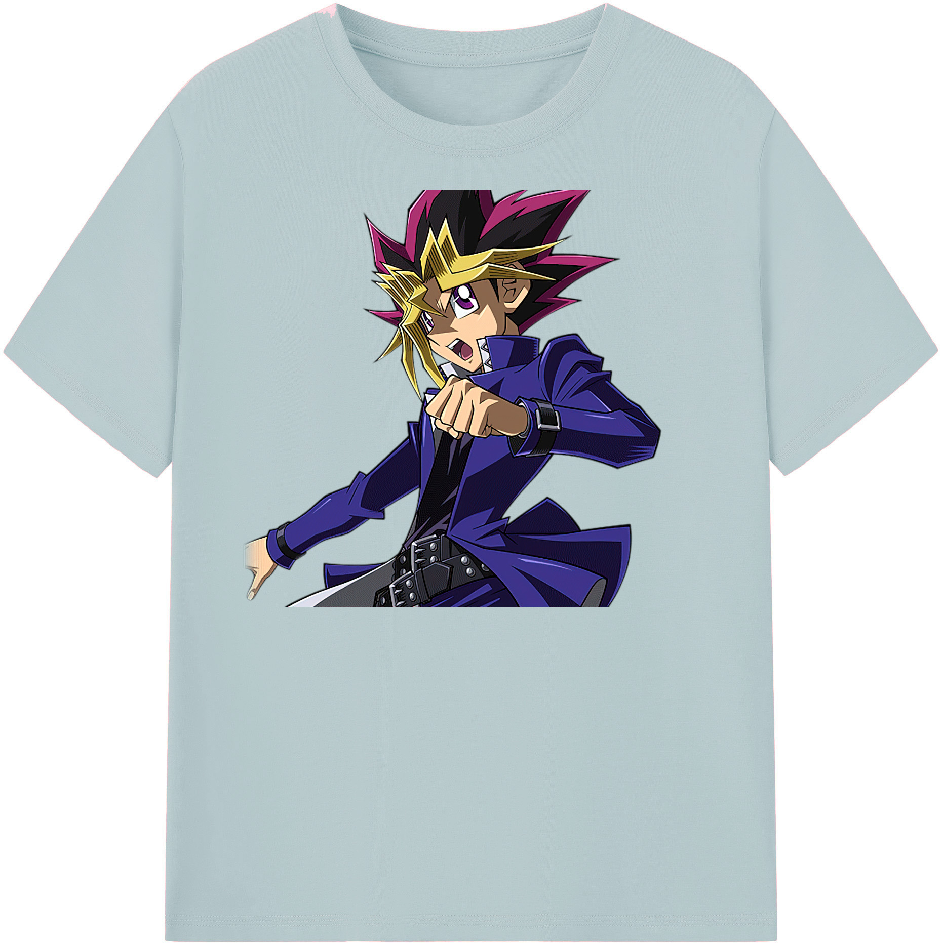 （画像用） 遊☆戯☆王 Yu-Gi-Oh! 綿100％半袖Tシャツ（フロントプリント）